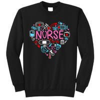 Nurse Love Nursing Student Rn Life Thank You Gifts Sweatshirt