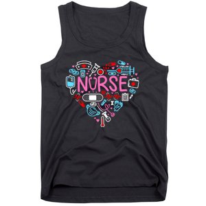 Nurse Love Nursing Student Rn Life Thank You Gifts Tank Top