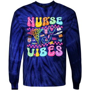 Nurse Life Nursing Health Care Tie-Dye Long Sleeve Shirt