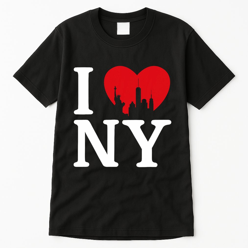 Nyc Love New York Love Ny Love Tall T-Shirt