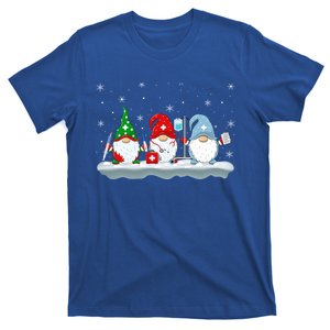 Nurse Life Nursing Lover Nurse Gnome Christmas Gift T-Shirt