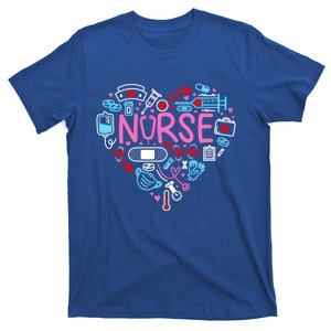 Nurse Love Nursing Student Rn Life Thank You Funny Gift Gift T-Shirt