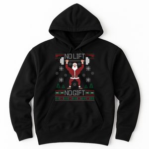 No Lift No Gift Ugly Christmas Sweater Gym Santa Long Sleeve Long Sleeve TShirt Hoodie