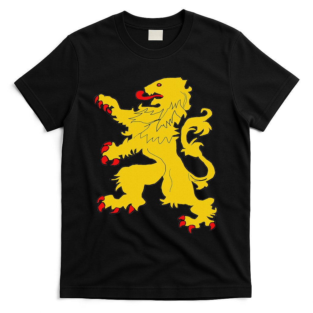 Netherlands Lion Nederland Oranje Crest Dutch Pride Roots T-Shirt
