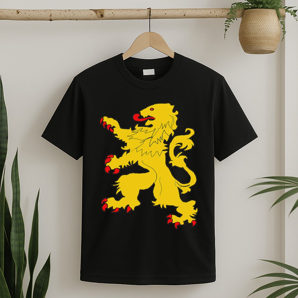 Netherlands Lion Nederland Oranje Crest Dutch Pride Roots T-Shirt