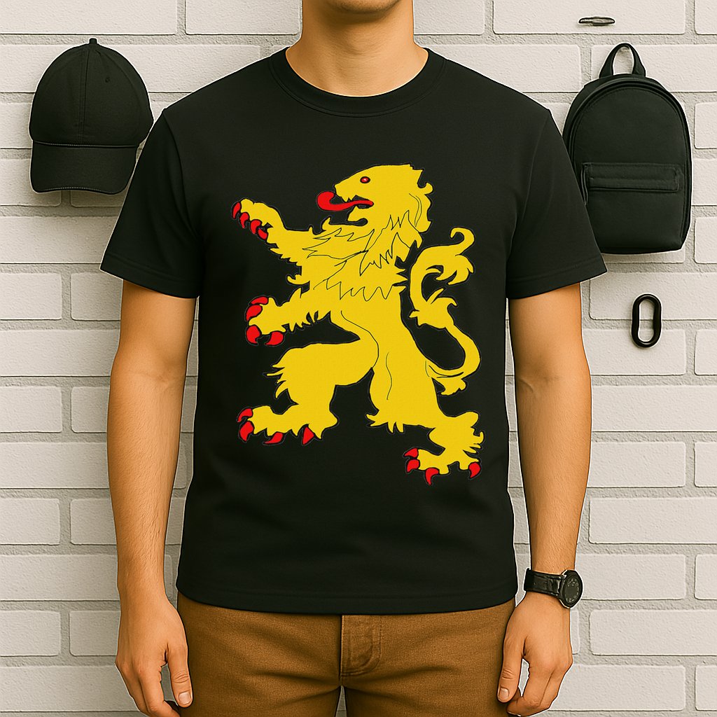 Netherlands Lion Nederland Oranje Crest Dutch Pride Roots T-Shirt