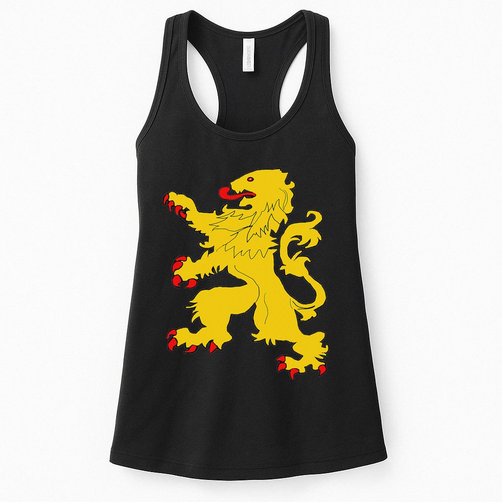 Netherlands Lion Nederland Oranje Crest Dutch Pride Roots Womens Tank Top