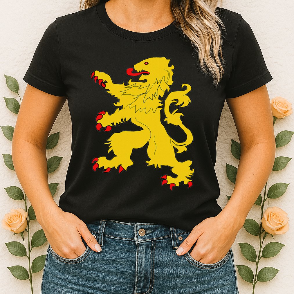 Netherlands Lion Nederland Oranje Crest Dutch Pride Roots Womens T-Shirt