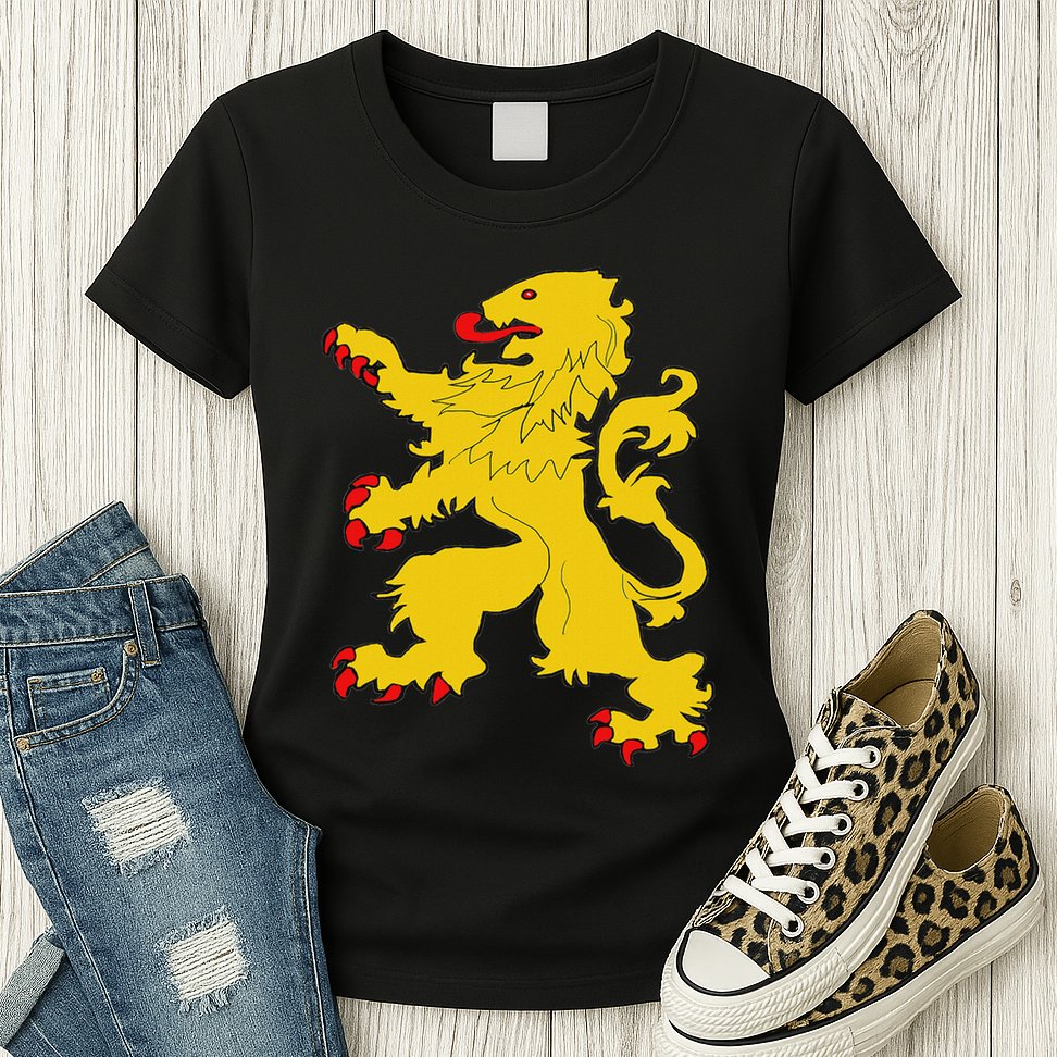 Netherlands Lion Nederland Oranje Crest Dutch Pride Roots Womens T-Shirt