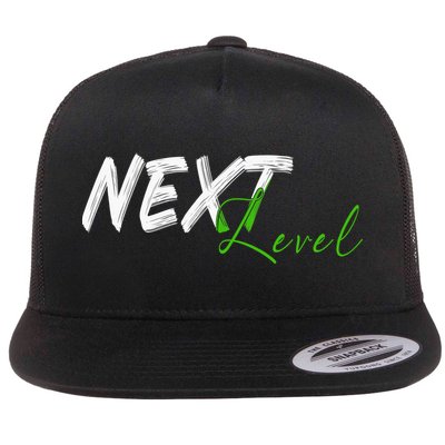 Next Level Flat Bill Trucker Hat