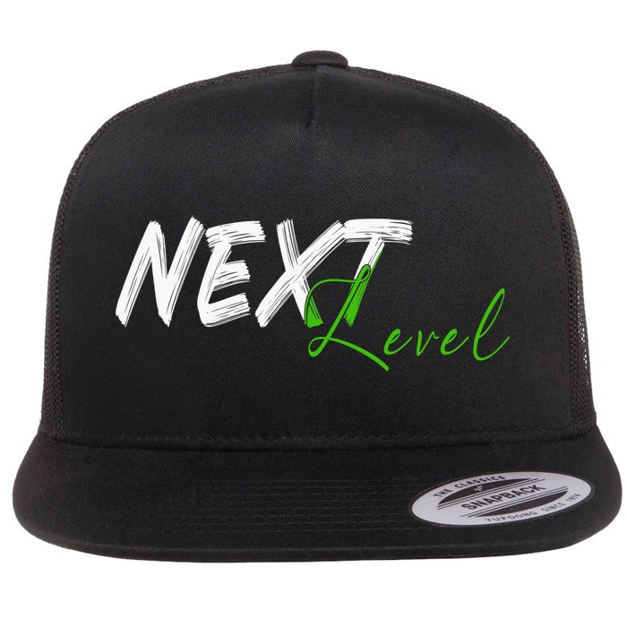 Next Level Flat Bill Trucker Hat