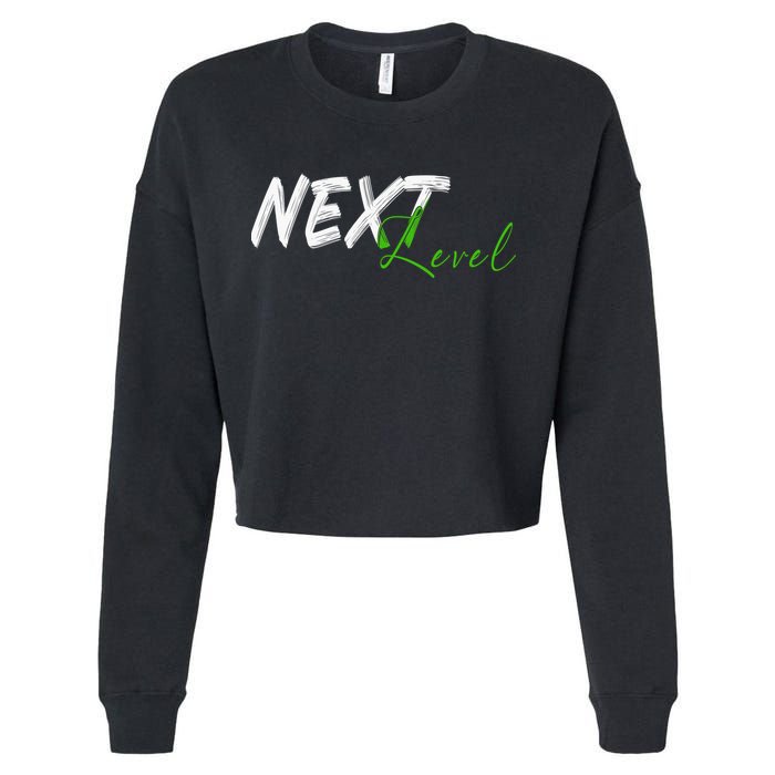 Next Level Cropped Pullover Crew