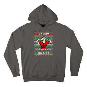 No Lift No Gift Ugly Christmas Tall Hoodie