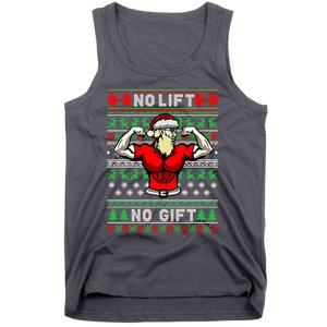 No Lift No Gift Ugly Christmas Tank Top