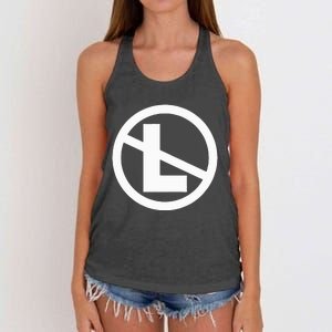 No L Noel Christmas Pun Women's Knotted Racerback Tank