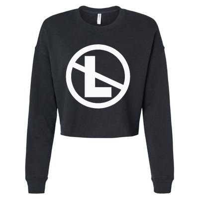 No L Noel Christmas Pun Cropped Pullover Crew