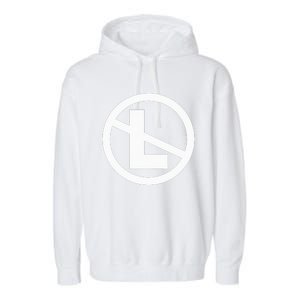 No L Noel Christmas Pun Garment-Dyed Fleece Hoodie