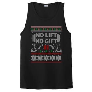 No Lift No Gift Ugly Christmas Sweater Bodybuilder Xmas Gift Cool Gift PosiCharge Competitor Tank