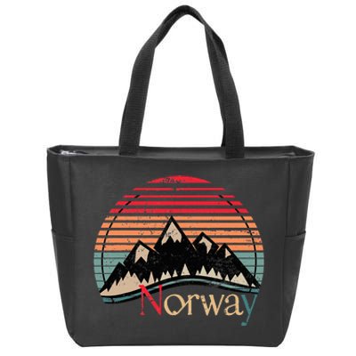 Norway Landscape Norway Zip Tote Bag