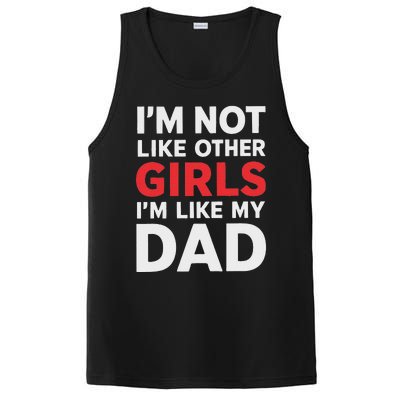 Not Like Other Like My Dad Humor PosiCharge Competitor Tank