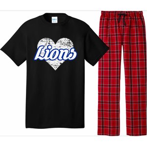 Northwest Lions Over Heart Pajama Set