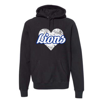 Northwest Lions Over Heart Premium Hoodie