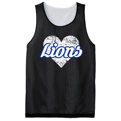 Northwest Lions Over Heart Mesh Reversible Basketball Jersey Tank