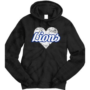 Northwest Lions Over Heart Tie Dye Hoodie