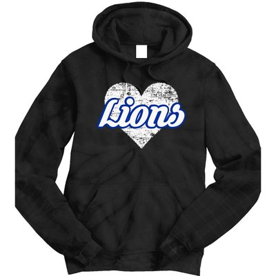 Northwest Lions Over Heart Tie Dye Hoodie