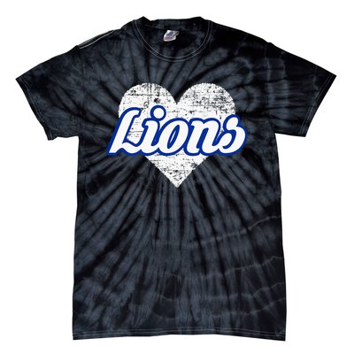 Northwest Lions Over Heart Tie-Dye T-Shirt