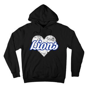 Northwest Lions Over Heart Tall Hoodie