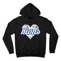 Northwest Lions Over Heart Tall Hoodie