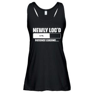 Newly Loc'd Patience Loading Dreadlocks Sisterlocks Humor Ladies Essential Flowy Tank