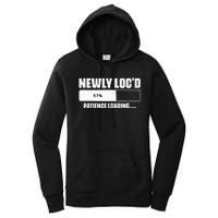 Newly Loc'd Patience Loading Dreadlocks Sisterlocks Humor Women's Pullover Hoodie