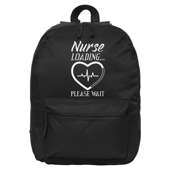 Nurse Loading.... Please Wait 16 in Basic Backpack