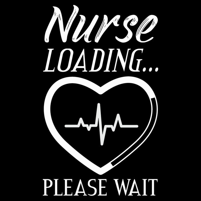 Nurse Loading.... Please Wait 16 in Basic Backpack
