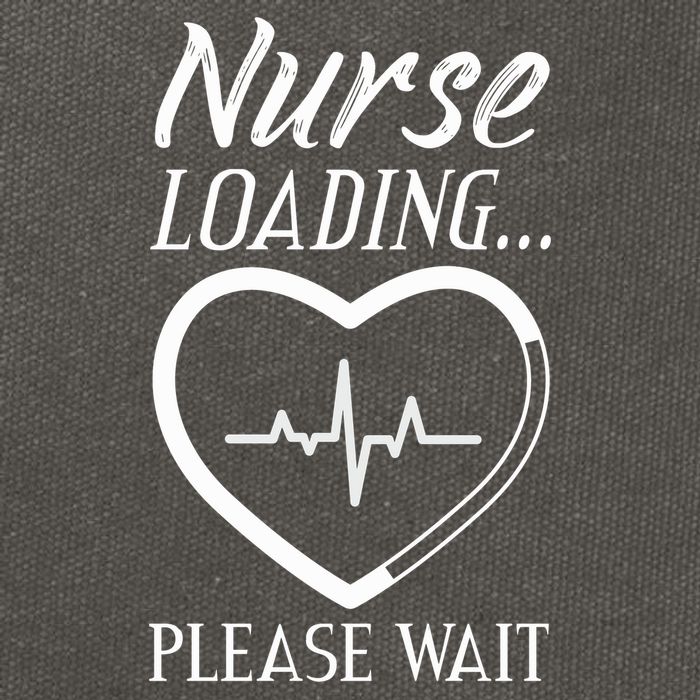 Nurse Loading.... Please Wait Cotton Canvas Backpack