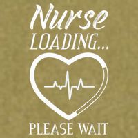 Nurse Loading.... Please Wait Garment-Dyed Women's Muscle Tee