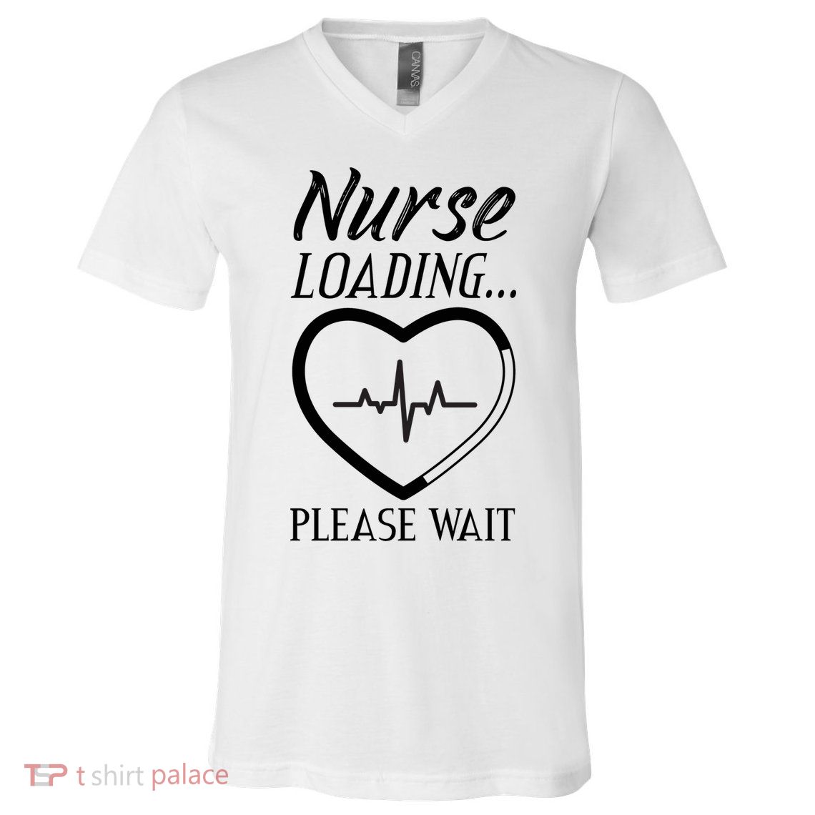 Nurse Loading.... Please Wait V-Neck T-Shirt