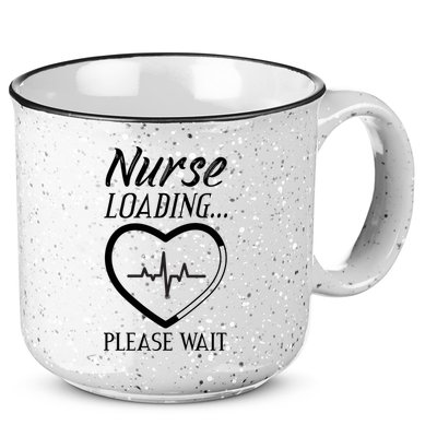 Nurse Loading.... Please Wait 15oz Campfire Ceramic Mug