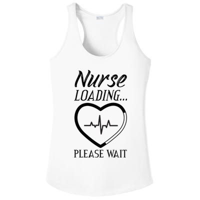 Nurse Loading.... Please Wait Ladies PosiCharge Competitor Racerback Tank