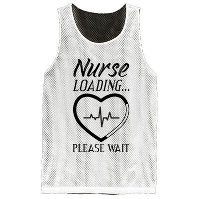 Nurse Loading.... Please Wait Mesh Reversible Basketball Jersey Tank