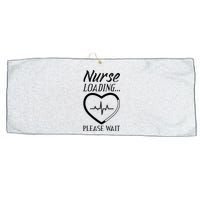 Nurse Loading.... Please Wait Large Microfiber Waffle Golf Towel