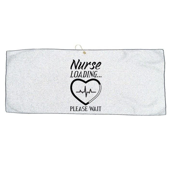 Nurse Loading.... Please Wait Large Microfiber Waffle Golf Towel