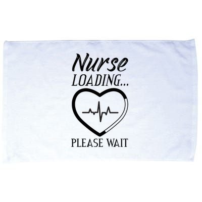 Nurse Loading.... Please Wait Microfiber Hand Towel