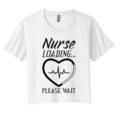 Nurse Loading.... Please Wait Crop Top