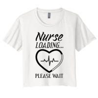 Nurse Loading.... Please Wait Crop Top