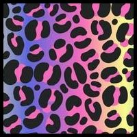 Neon Leopard Pattern Cooling Performance Crew T-Shirt