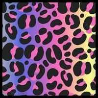 Neon Leopard Pattern Long Sleeve Shirt