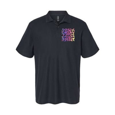 Neon Leopard Pattern Polo